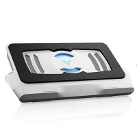 Flydigi BS3 Pro laptopkoelerbasis Drie zijige inlaatdrukkoeling 4000 RPM 48°C temperatuurdaling Drie voudige geluidreduc
