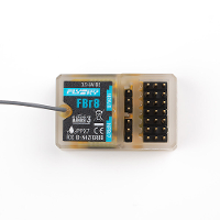 Flysky FBr8 2.4GHz 8CH AFHDS 3 PWM/PPM/i.BUS/S.BUS/i BUS2 Output RC ontvanger voor PL18/NB4/NB4 Lite/NB4+ radiozender RC