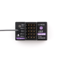 Flysky INr4 GYB 2.4GHz 4CH AFHDS 3 PWM/PPM/i BUS2/S.BUS/i BUS Out Put RC ontvanger voor FlySky Noble NB4/Pro zender