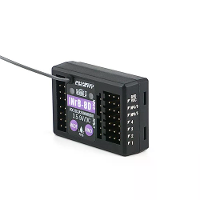 Flysky INr8 8D 2.4GHz 8CH AFHDS 3 Waterdichte RC ontvanger met geïntegreerde verlichting besturing, compatibel met NB4 N