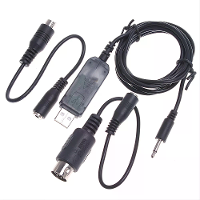 Flysky SM100 USB simulator kabel voor Flysky FS i6 FS i4 FS TH9X FS T6 FS T4B zender RC vliegtuig helicopter