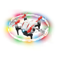 FlytecRC T25 AURORA BALL Licht Ring 360° Stunt Spin Hoogtevast Mode LED Cirkel Bescherming Kids Geschenken 2,4G 4CH 6 Ax