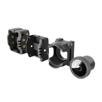 Flywoo 155° Breed FOV Geen Vignettering O4 Brede Vervanglens voor DJI O4 Lite Air Unit