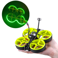 Flywoo CineRace20 V1.2 Neon Led Analoog Pro 90mm Wielbasis 2inch 4S FPV Racing RC Drone PNP BNF met Caddx Baby Ratel 2