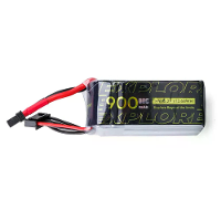 Flywoo Explorer 15.2V 900mAh 80C 4S1P LiPo batterij XT30 plug voor SpeedyBee BEE25 FPV racing drone