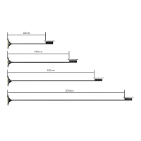 Flywoo Flexibele 60mm 100mm 150mm 200mm Coaxiale Kabel voor O4 / O4 PRO Luchtunit Ondersteuning RC FPV Racer Drones