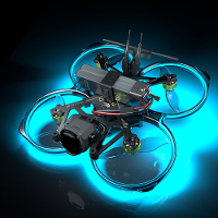 Flywoo FlyLens 85 HD DJI O3 2S 2 Inch Brushless Whoop FPV Racing Drone BNF met digitaal HD systeem