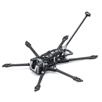 Flywoo HEXplorer LR 4 Hexa copter HD/Analoge Versie 3mm Arm Dikte Koolstofvezel Frame Kit voor FPV Racing RC Drone