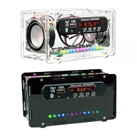 FM Radio DIY Elektronica Kit Bluetooth 5.0 Luidspreker met Spraakgeactiveerde Niveau indicator DIY Elektronische Kit DC5