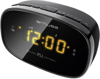 FM Wekkerradio Muse M 150 CR FM Zwart