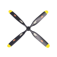 FMS 7.5 × 4 4 Bladige propeller reserveonderdeel voor 800 mm spanwijdte P51 V2 / F4U V2 / P47 V2 / A1 V2 RC vliegtuig