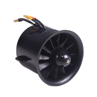Fms 70mm 12 Blades Ducted Fan Edf With 2845 Kv2750 Motor For Rc Airplane