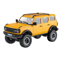 FMS EazyRC voor BRONX RTR 1/18 2.4G 4WD RC Auto 4x4 Off Road Klimtruck Rock Crawler LED lampjes Mini Simulatievoertuig E