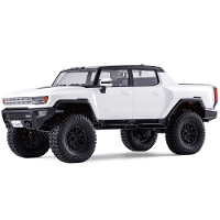 FMS FCX18 Hummer EV RTR Twee Batterij 1/18 2.4G 4WD RC Auto Pickup Truck Off Road Rock Crawler LED Licht Twee Snelheid V