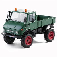 FMS FCX24 RTR Mercedes voor Benz 421 Unimog 1/24 2.4G 4WD RC Auto Rock Crawler Twee Snelheden Portal Axielf Off Road Kli
