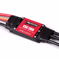 Fms Predator 30a Brushless Esc With 2a Linear Bec Xt60 Plug For Rc Models