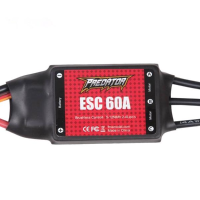 Fms Predator 60a Brushless Esc With 3a Switch Bec Xt60 Plug For Rc Models