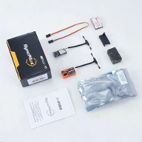FMS SyncPilot Hoofdtracker Set Brede Hoek Bereik Gimbal Compatibel voor FPV RC Vliegtuig Vaste Vleugel