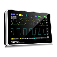 FNIRSI 1013D 7 inch Digitale 2 Kanaals Tablet Oscilloscoop 100M Bandbreedte 1GS/s Bemonsteringssnelheid 800x480 Resoluti