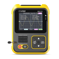 FNIRSI DSO TC2 Handheld digitale oscilloscoop LCR meter Grafisch display Transistortester 2,4 inch TFT Kleurenscherm LED