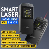 Fnirsi IR40 laserafstandsmeter met infraroodmeting en elektronische liniaal voor kamermeting 40m bereik grijs afstandsme