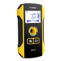 FNIRSI WD 01 Metaaldetector Muur Scanner met Nieuw Ontworpen Positionering Gat voor AC Live Kabel Draden Metalen Hout St