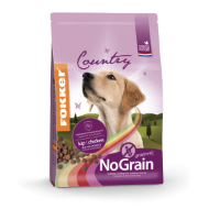 Fokker Country No Grain kip hondenvoer 2 x 13 kg