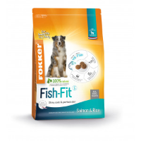 Fokker Fish Fit zalm en rijst hondenvoer 13 kg