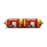 Fokker Meat Roll kip met hert en zalm hondenvoer 5 x 800 g