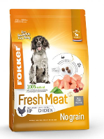 Fokker +Fresh Meat hondenvoer 2.5 Kg OP is OP