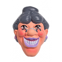 Folat Feest masker   Sarah 50 jaar   3D   kunststof   feestpop Sarah   versiering