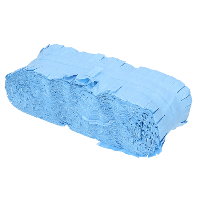 Folat Feest/verjaardag versiering   crepe slingers   blauw   24 mtr   papier   feestartikelen