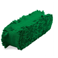 Folat Feest/verjaardag versiering   crepe slingers   groen   24 mtr   papier   feestartikelen