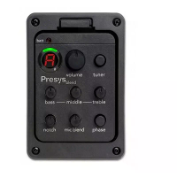 Folk Akoestische Gitaar Pickup Presys Blend Dual Mode Equalizer Met Mic Beat Board Pickups