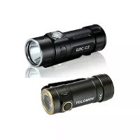 FOLOMOV C2 / EDC C2 Nichia E21A Hoge CRI98 Compact EDC LED Zaklamp Met 14300 Batterij Ultralichte Pocket Clip Licht Mini