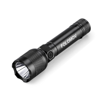 Folomov Hold 1 1000LM Sterke Licht LED Zaklamp Mini Fakkel Waterdicht Oplaadbaar Draagbaar met Tactische Kop voor Buiten
