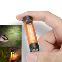 Folomov Pocket Mini Zaklamp 300LM Buiten Sleutelhanger Clip Hoed Ambient LED Lange Duur Rampenhulp Noodlicht