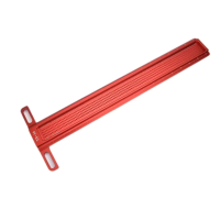 16/20 Inch aluminium T vierkante markeringsliniaal houtbewerkingsgereedschap voor nauwkeurig schrijven en meten