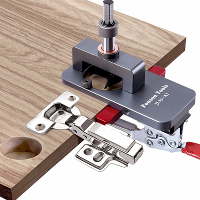 Fonson Tools 35mm Verborgen Scharniermal Boorgeleider Deurscharnieren Mal voor Houtbewerking Kastdeurscharnieren Montage