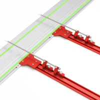 FONSON Geüpgraded Parallele Geleidesysteem van Aluminiumlegering voor Herhaalbare Sneden voor Zaaggeleiderail geschikt v