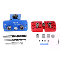 X200 Aluminium Legering 3 in 1 Stans Locator Pen Verbinder Boormal voor Houtbewerking Gatopener Stans Locator Boorgeleid