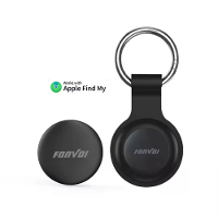 FONVOi Slimme Tracker Tag Antiverlies Sleutelring voor Apple Vind Mijn Nauwkeurige Locatie Bluetooth 5.4 Tassen Sleutel