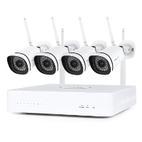 Foscam FN8108W B4 1T, 2K/3MP 8 kanaals WiFi beveiligingsset beveiligingscamera