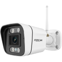 Foscam V5P, 3K/5MP Dual Band WiFi camera met geluid  en lichtalarm beveiligingscamera