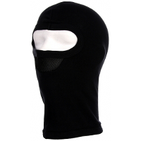 One hole motorhelm muts / skimuts   zwart   mesch katoen   one size   outdoor