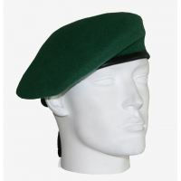 Soldaten baret   commando groen   volwassenen   katoen   hoeden/petten