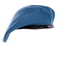 Verkleed Soldaten baret VN blauw