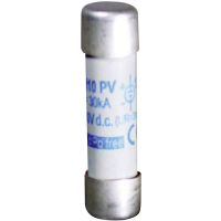 Fotovoltaïsche zekering (Ø x l) 10.3 Mm x 38 mm 6 A 1000 V/DC Snel  F  ESKA 1038725 1 stuk(s)