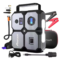 Foursun Auto Jumpstarter met Luchtcompressor, Foursun 4000A 26800mAh Jumpstarter Batterijpak (Alle benzine/8.0L diesel)