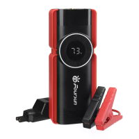 Foursun JA02 20000mah 2500A Draagbare 12V Auto Jump Starter 150PSI Luchtcompressor Alles in één met LED Noodlicht USB po